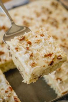 Italian Cream Sheet Cake - 30 Easy Yet Delicious Sheet Cakes