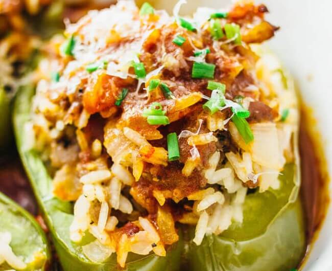 Italian Stuffed Pepper Rice