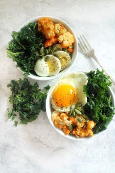 Kale Cauliflower Power Breakfast Bowl - 25 Stunning Breakfast Bowls Loaded with Greens
