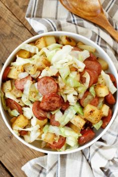 Kielbasa Cabbage Potato Skillet - 30 Kielbasa Recipes You Should Get On Hand