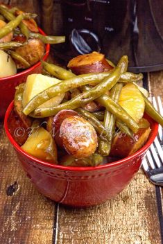 Kielbasa Green Bean and Potato Casserole - 30 Kielbasa Recipes You Should Get On Hand