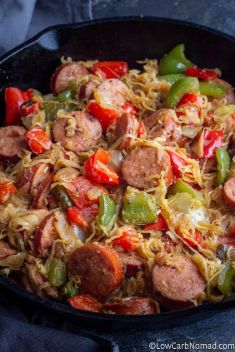 Kielbasa and Sauerkraut Skillet - 30 Kielbasa Recipes You Should Get On Hand