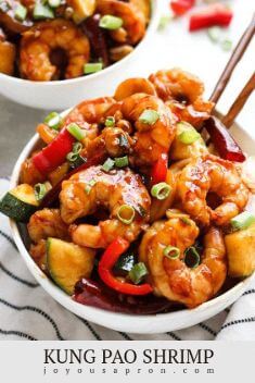 Kung Pao Shrimp - 25 Savory Recipes For Shrimp Stir Fry
