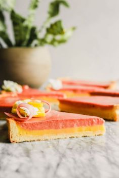 Lemon Rhubarb Curd Tart - 30 “Crave-Worthy” Tarts