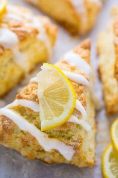 Lemon Ricotta Scones - 30 Healthy And Delicious Breakfast Scones