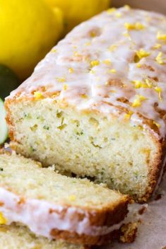 Lemon Zucchini Bread - Here Are 30 Best Dishes Made with Zucchini