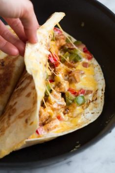 Loaded Chicken Quesadillas - 30 Crave-Worthy Mexican Dinners