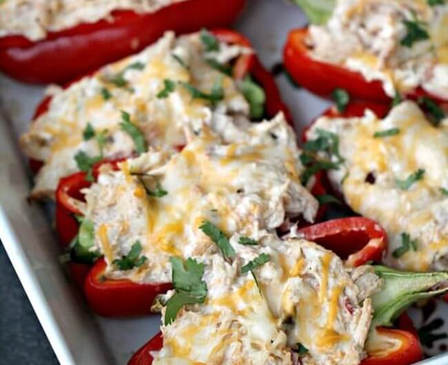 Low-Carb Creamy Stuffed Chicken