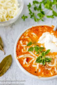 Low Carb Keto Lasagna Soup - 30 Best Keto Soups To Spice Up Your Cooking Time