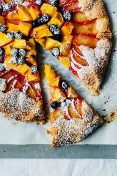 Mango Plum Galette - 30 “Crave-Worthy” Fruit Galettes