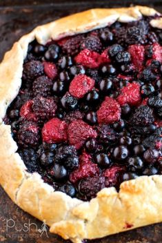 Mixed Berry Galette - 30 “Crave-Worthy” Fruit Galettes