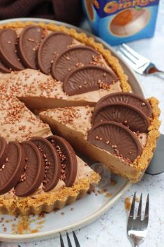 No Bake Terry’s Chocolate Orange Tart - 30 “Crave-Worthy” Tarts