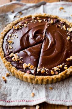 Nutella Tart with Toasted Hazelnut Crust - 30 “Crave-Worthy” Tarts