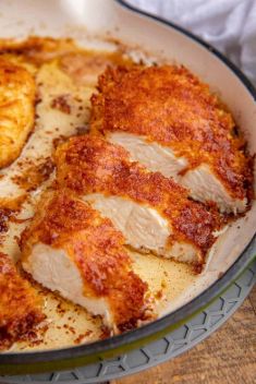 Parmesan Crusted Chicken - 30 Incredibly Good Recipes For Chicken Breasts