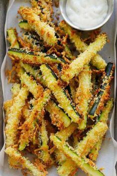Parmesan Zucchini Fries - Here Are 30 Best Dishes Made with Zucchini