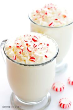 Peppermint White Hot Chocolate - 20 “Taste-Teasing” White Hot Chocolate Cups