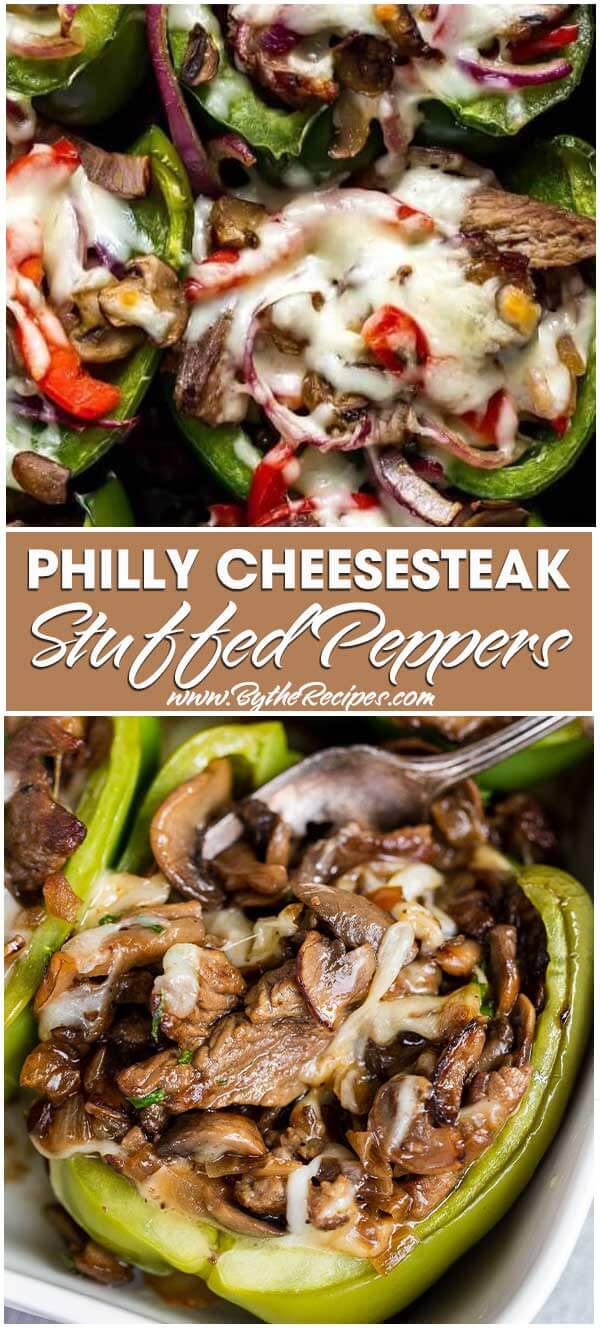 Philly Cheesesteak Stuffed Peppers
