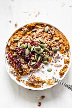 Pumpkin Pie Oatmeal - 30 “Must-Save” Recipes For Baked Oatmeal