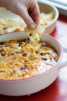 Queso Fundido with Chorizo - 20 "Irresistible" Mexican Appetizers