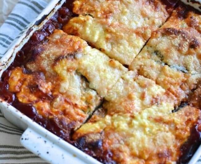 Ricotta Eggplant Casserole