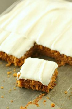 Sheet Pan Carrot Cake - 30 Easy Yet Delicious Sheet Cakes