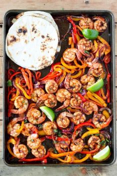 Sheet Pan Shrimp Fajitas - 30 Crave-Worthy Mexican Dinners