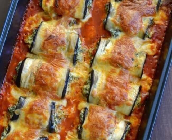 Skinny Eggplant Rollatini