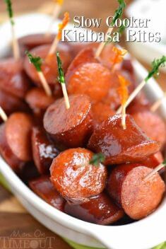 Slow Cooker Kielbasa Bites - 30 Kielbasa Recipes You Should Get On Hand