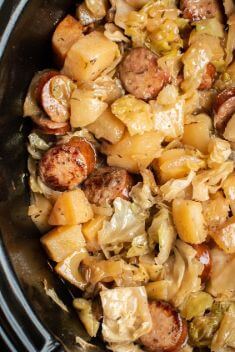 Slow Cooker Potatoes Cabbage and Kielbasa - 30 Kielbasa Recipes You Should Get On Hand