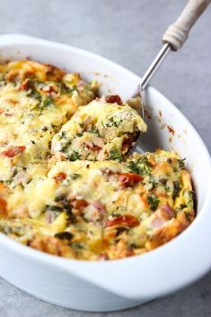 Smoked Salmon Breakfast Casserole - 25 Amazing Salmon Breakfast Recipes