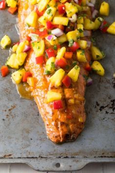 Sweet and Sour Grilled Salmon - 30 Sweet and Sour Dishes To Blow Up Your Taste Buds