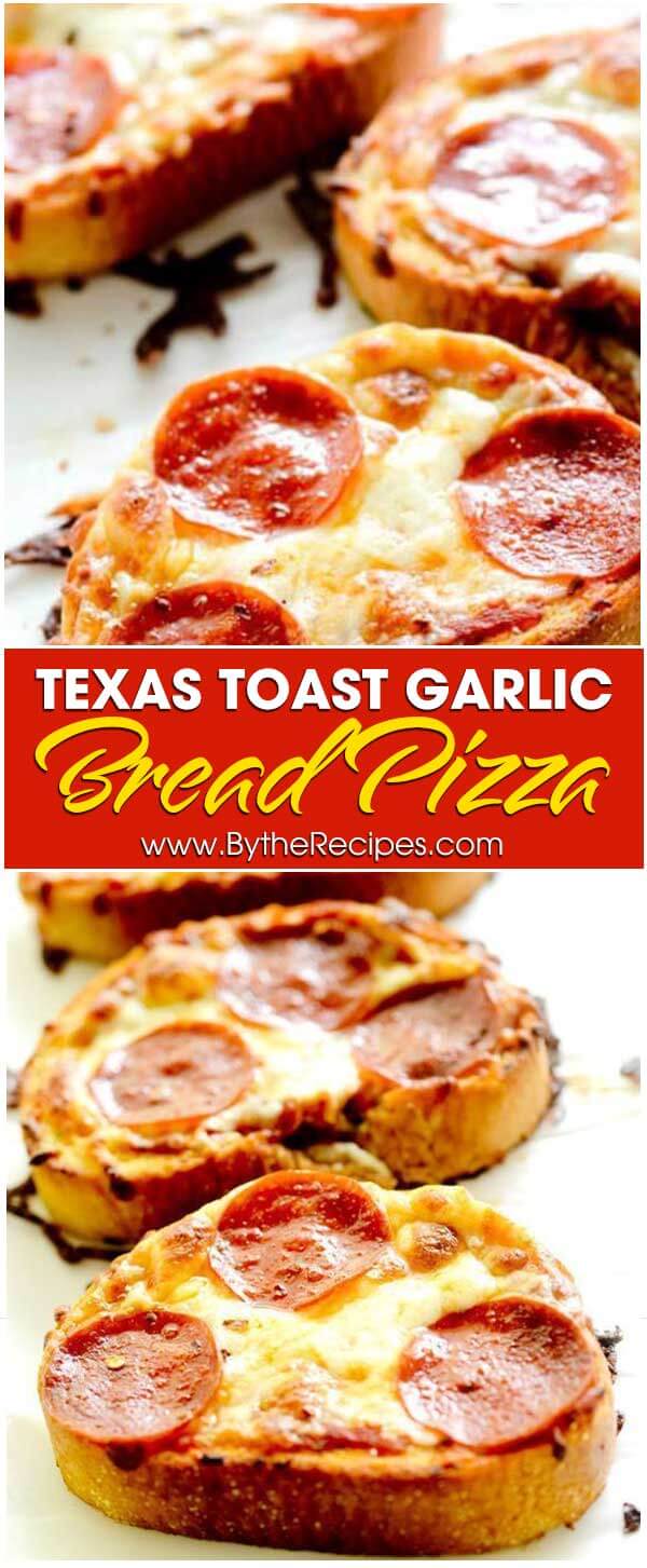Texas Toast Garlic Bread Pizza