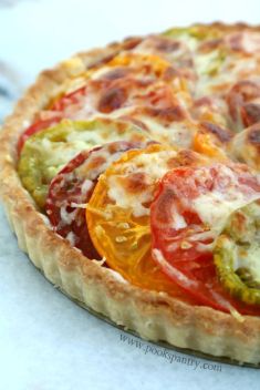 Tomato Tart - 30 “Crave-Worthy” Tarts