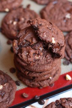 Triple Chocolate Chip Cookies - Top 30 Chocolate Chip Cookies You Should Try