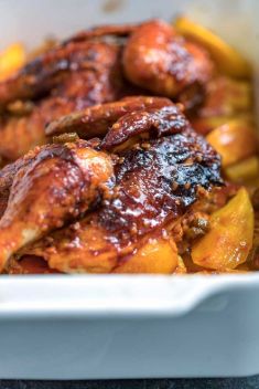 Tropical Roasted Chicken - 30 “Must-Try” Recipes For Mango Chicken