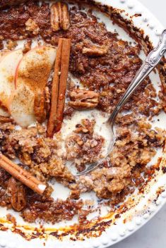 Vanilla Chai Baked Oatmeal - 30 “Must-Save” Recipes For Baked Oatmeal