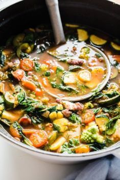 Veggie Soup - 30 Best Keto Soups To Spice Up Your Cooking Time