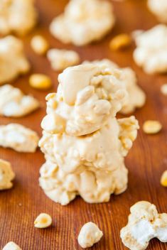 White Chocolate Peanut Butter Cookie Clusters - Top 30 Chocolate Chip Cookies You Should Try