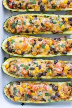 Zucchini Burrito Boats - Here Are 30 Best Dishes Made with Zucchini