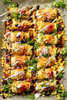 Zucchini Chicken Enchiladas - Here Are 30 Best Dishes Made with Zucchini