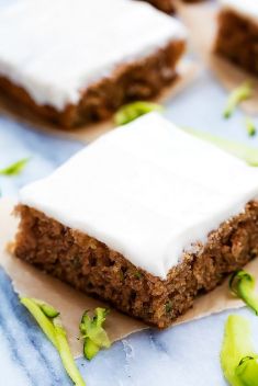 Zucchini Sheet Cake - 30 Easy Yet Delicious Sheet Cakes