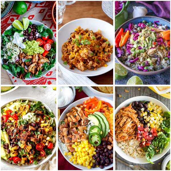20 Savory Chicken Burrito Bowls For Dinner 3 - 20 Savory Chicken Burrito Bowls For Dinner