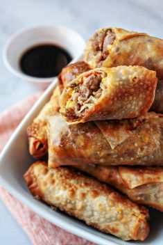 Air Fryer Chinese Egg Rolls - 30 Flavorful Egg Rolls On The Go