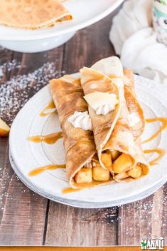 Apple Cinnamon Crepes - 30 Delicious Crepes That Will Make Your Day