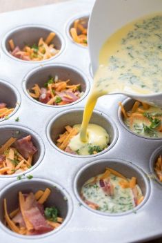 Bacon Egg Muffins - 30 Delicious Homemade Egg Snacks On The Go
