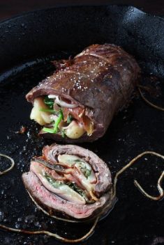 Balsamic Marinated Stuffed Flank Steak - 25 Best Recipes For Stuffed Flank Steak