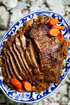 Beef Brisket Pot Roast - 30 Best Dinners With Crock Pot Beef