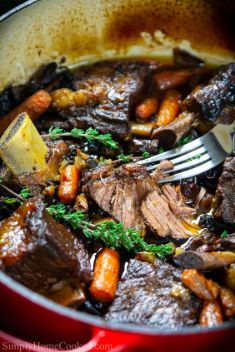 Braised Beef Short Ribs - 30 Best Recipes For Braised Beef For Dinner
