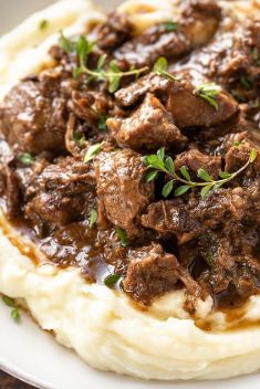 Braised Beef with Mixed Mushrooms - 30 Best Recipes For Braised Beef For Dinner