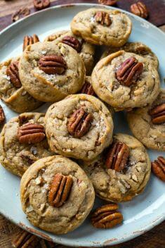 Butter Pecan Cookies - Here Are 30 Best Things To Make with Pecans